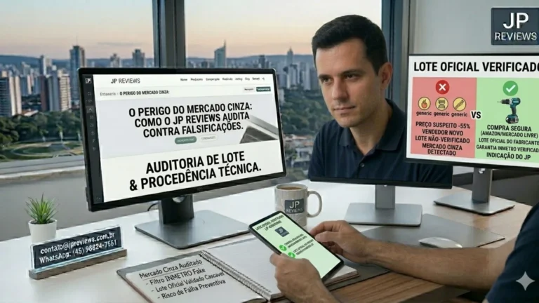 O Perigo do Mercado Cinza: Como o JP Reviews Audita Contra Falsificações