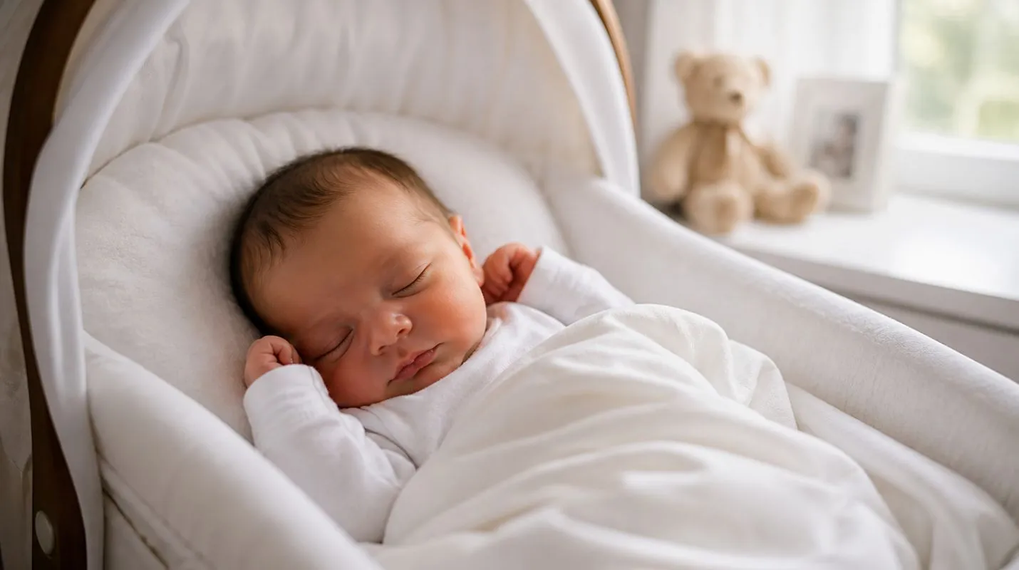 Bebê só dorme no colo: como fazer a transição para o berço com segurança