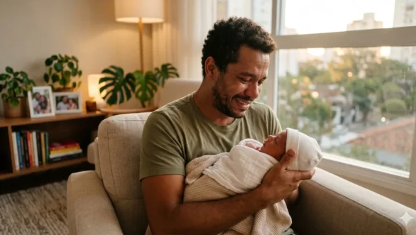 Bebê acorda chorando à noite: o que pode ser e quando se preocupar