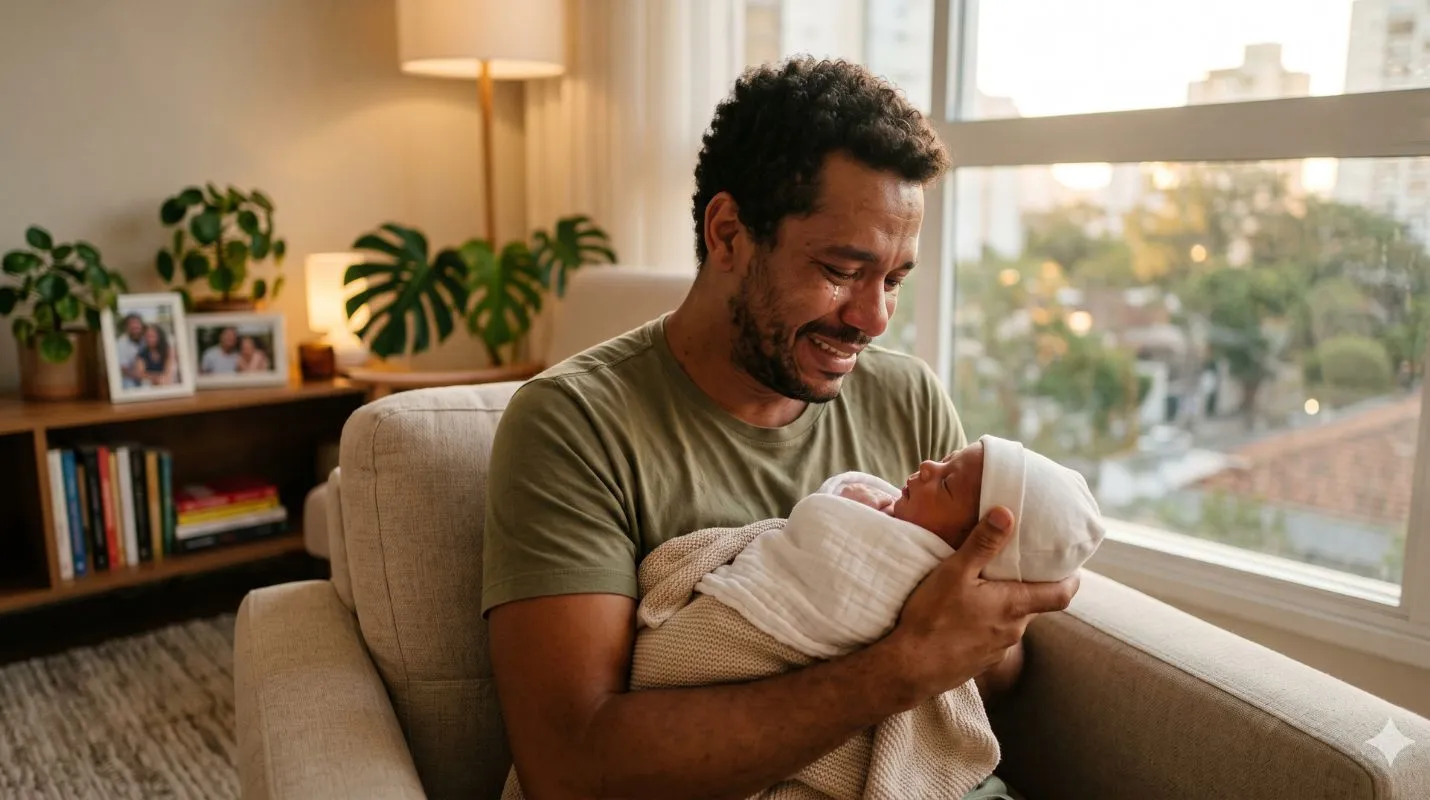 Bebê acorda chorando à noite: o que pode ser e quando se preocupar